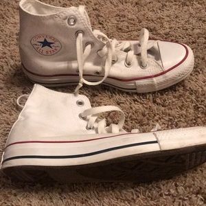 White High Top Converse